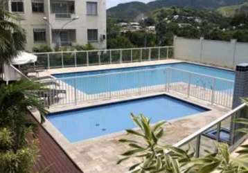 Apartamento com 1 quarto à venda na estrada rodrigues caldas, taquara, rio de janeiro, 49 m2 por r$ 199.500