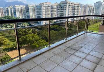 Apartamento com 2 quartos à venda na rua alfredo ceschiatti, jacarepaguá, rio de janeiro, 91 m2 por r$ 840.000