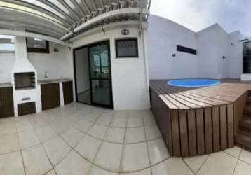 Cobertura com 3 quartos à venda na rua geminiano gois, freguesia (jacarepaguá), rio de janeiro, 159 m2 por r$ 1.050.000