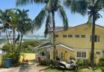 Casa em condomínio fechado com 4 quartos à venda na estrada de jacarepaguá, itanhangá, rio de janeiro, 1500 m2 por r$ 1.400.000