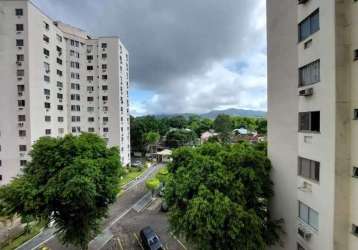 Apartamento com 3 quartos à venda na estrada caribu, freguesia (jacarepaguá), rio de janeiro, 53 m2 por r$ 285.000