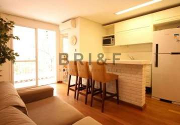 Apartamento para alugar 2 dormitórios, 1 vaga, 53m² - vila olímpia - são paulo