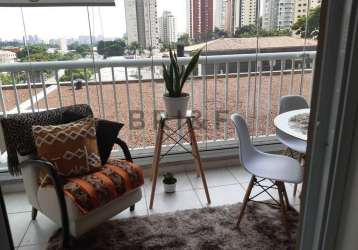 Apartamento studio para locação ou venda no sky home vila mascote, 1 vaga