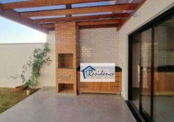 Casa com 3 dormitórios à venda, 191 m² por r$ 1.290.000 - residencial evidencias - indaiatuba/sp