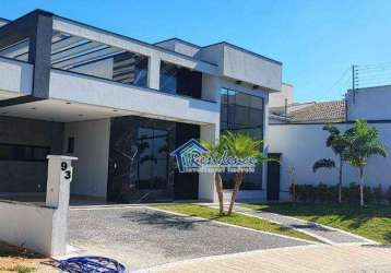 Casa com 4 dormitórios à venda, 227 m² por r$ 2.490.000 - jardim residencial dona lucilla - indaiatuba/sp