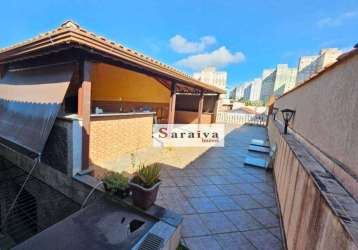 Sobrado com 2 dormitórios à venda, 150 m² por r$ 690.000 - jardim irajá - são bernardo do campo/sp