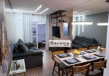 Loft com 1 dormitório à venda, 42 m² por r$ 490.000,00 - jardim do mar - são bernardo do campo/sp