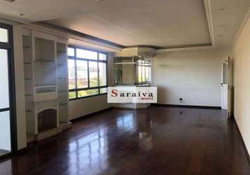 Apartamento com 4 dormitórios à venda, 230 m² por r$ 1.200.000 - chácara inglesa - são bernardo do campo/sp