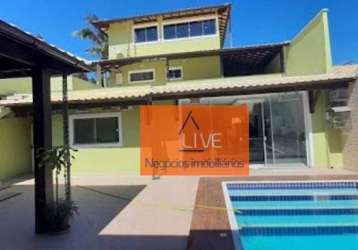 Live vende -casa com 4 dormitórios à venda, 450 m² por r$ 1.500.000 - piratininga - niterói/rj