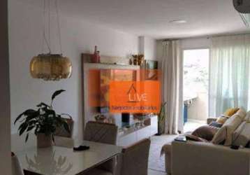 Apartamento com 2 dormitórios à venda, 75 m² por r$ 750.000,00 - santa rosa - niterói/rj