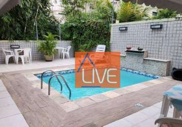 Live vende: casa com 4 quartos, sendo 2 suítes, piscina, churrasqueira, 200 m² por r$ 2.100.000,00 - ingá - niterói/rj