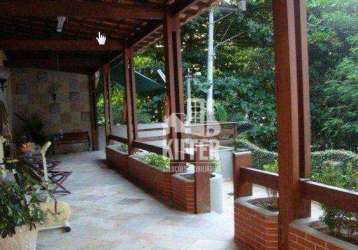 Casa com 3 dormitórios à venda, 360 m² por r$ 2.310.000,00 - itacoatiara - niterói/rj