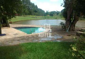 Fazenda com 3 dormitórios à venda, 1210000 m² por r$ 4.500.000,00 - grama - paraíba do sul/rj