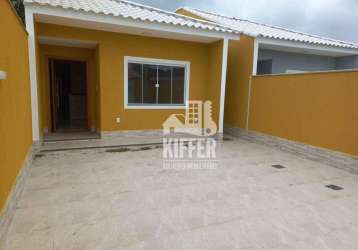 Casa 3 quartos à venda, 116 m² por r$ 550.000 - praia de itaipuaçu (itaipuaçu) - maricá/rj