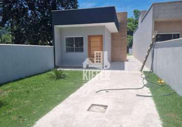 Casa com 2 quartos à venda, 60 m² por r$ 400.000 - ubatiba - maricá/rj