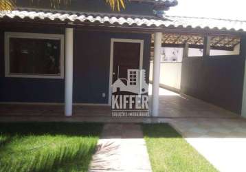 Casa com 3 dormitórios à venda, 118 m² por r$ 600.001,00 - recanto de itaipuaçu - maricá/rj