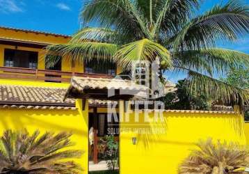 Casa com 3 dormitórios à venda, 300 m² por r$ 1.299.000,01 - centro - maricá/rj