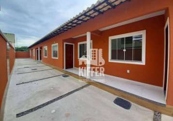 Casa com 2 dormitórios à venda, 80 m² por r$ 240.000,00 - cordeirinho - maricá/rj