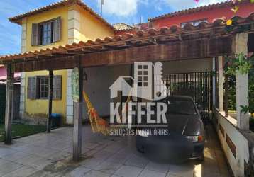 Casa com 3 dormitórios à venda, 120 m² por r$ 520.000,00 - jardim atlântico oeste (itaipuaçu) - maricá/rj