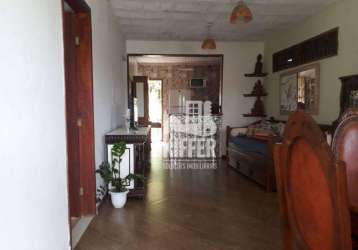 Casa com 2 quartos à venda, 220 m² por r$ 360.000 - bambuí - maricá/rj