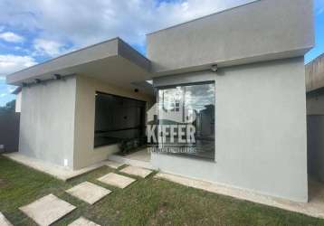 Casa com 3 quartos à venda, 100 m² por r$ 620.000 - jardim atlântico central (itaipuaçu) - maricá/rj