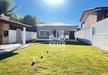 Casa com 3 suítes à venda, 170 m² por r$ 730.000 - praia de itaipuaçu (itaipuaçu) - maricá/rj