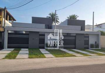 Casa com 3 quartos por r$ 630.000 - itaipuaçu - maricá/rj