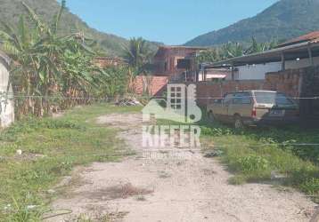 Terreno à venda, 480 m² por r$ 260.000,00 - recanto de itaipuaçu - maricá/rj