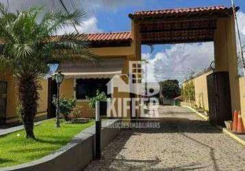 Casa com 2 dormitórios à venda, 68 m² por r$ 240.000,00 - bela vista - itaboraí/rj