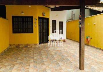 Casa com 2 dormitórios à venda, 60 m² por r$ 550.000,00 - jardim atlântico central (itaipuaçu) - maricá/rj