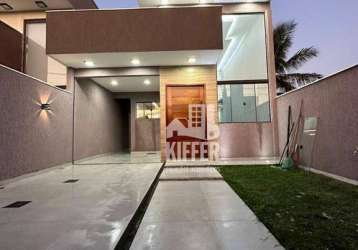 Casa com 3 dormitórios à venda, 96 m² por r$ 630.000,01 - praia de itaipuaçu (itaipuaçu) - maricá/rj