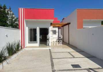 Casa com 2 dormitórios à venda, 83 m² por r$ 450.000,00 - barroco (itaipuaçu) - maricá/rj