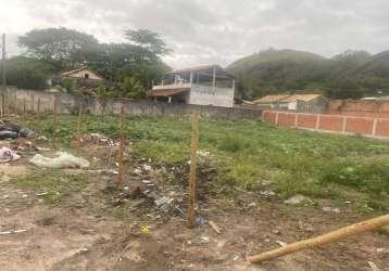 Terreno para alugar, 480 m² por r$ 1.123,18/mês - recanto de itaipuaçu - maricá/rj