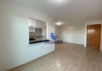 Apartamento com 2 dormitórios; sala com 2 ambientes; 2 vagas de garagem cobertas; no condomínio vista verde no bairro casa branca em suzano/sp.