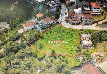 Terreno à venda, 1187 m² por r$ 350.000,00 - vale do paraíso - teresópolis/rj