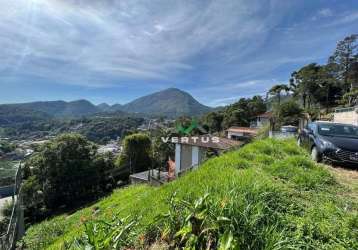 Terreno à venda, 400 m² por r$ 270.000,00 - tijuca - teresópolis/rj