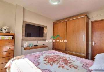 Apartamento com 1 quarto + reversível à venda, 45 m² por r$ 270.000 - vale do paraíso - teresópolis/