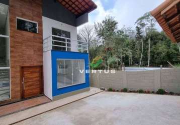 Casa com quatro quartos à venda, 219 m² por r$ 895.000 - alto - teresópolis/rj