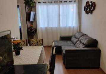 Apartamento para venda em mogi das cruzes, jardim nathalie, 2 dormitórios, 1 banheiro, 1 vaga