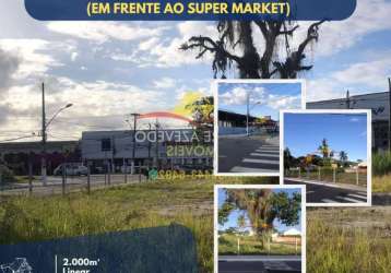 Terreno à venda, 2000 m² por r$ 8.000.000,00 - centro - maricá/rj