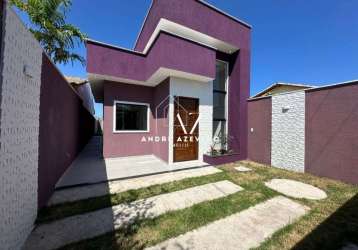 Casa com 3 quartos à venda, por r$ 580.000 - itaipuaçu - maricá/rj