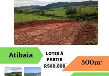 Terreno para chácara a venda possui 500m²