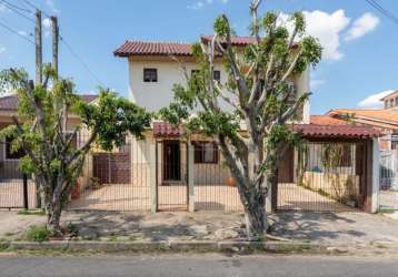 Excelente sobrado   3 dormitórios, sendo uma suite pátio com piscina e churrasqueira&lt;br&gt;&lt;br&gt;casa  com tres dormitórios sendo uma suite, living dois ambientes, cozinha montada, banheiro, pa