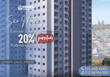 Apartamento para venda em são paulo, são mateus, 2 dormitórios, 1 vaga