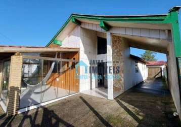 Casa em avenida principal com piscina, à venda por r$ 290.000 - centro - balneário pinhal/rs