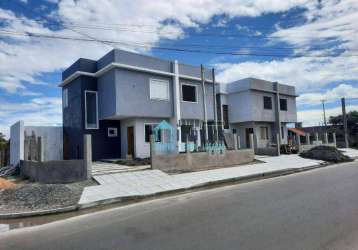 Excelente excelentes sobrados  à venda, 70 m² por r$ 351.000 - zona nova - tramandaí/rs