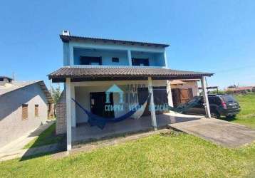 Casa ampla no centrinho de magistério!! casa com 3 dormitórios à venda por r$ 300.000 - praia do magistério - balneário pinhal/rs