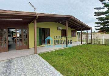 Casa com 4 dormitórios, 01 sendo suíte master, à venda por r$ 248.000 - centro - balneário pinhal/rs