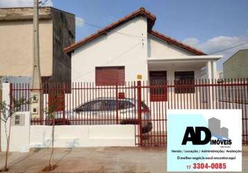 Casa para locação em são josé do rio preto, vila angélica, 3 dormitórios, 1 banheiro, 1 vaga