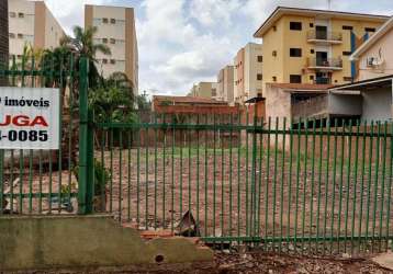 Terreno para locação em são josé do rio preto, vila anchieta